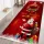  Rutschfester Teppich mit 3D-Weihnachtsdruck für Wohnzimmer, Küche,