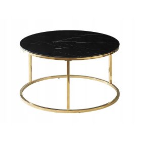  Signalbank, BÄNKE, rund, 80 x 80 x 45 cm, gold