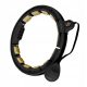  Hula Hoop mit HMS-Noppen, 96 cm, schwarz
