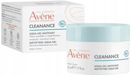 Cleanance Aqua-Gel: Mattierendes Feuchtigkeitsgel für sensible Haut, 50 ml