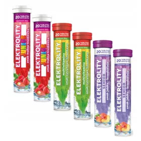   Elektrolyte Mix: Multivitamin, Junior & Senior Brausetabletten - 6er Pack