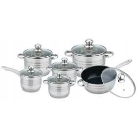  Elitehoff Topfset, Edelstahl, 12-tlg.