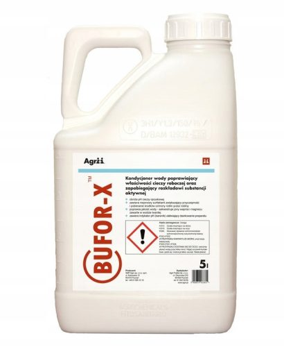 Bufor X 5L – Optimierer für Sprühwasser und Pflanzenschutzmittel