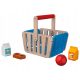  PlayTive Einkaufskorb aus Holz für Kinder