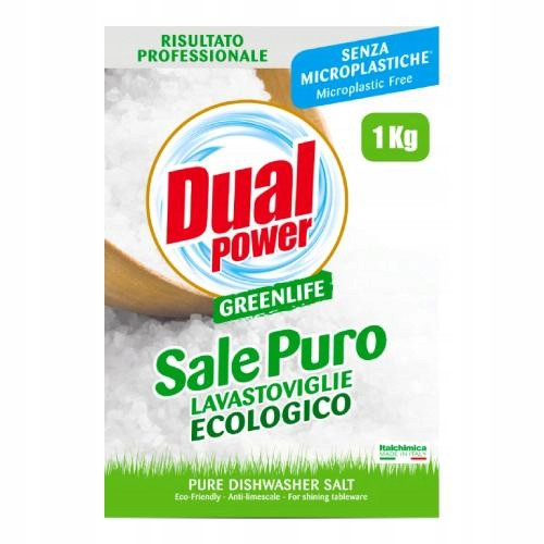  DUAL POWER ECO GREENLIFE Geschirrspülsalz, 1 kg