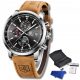 BENYAR HERRENUHR KLASSISCHER ELEGANTER CHRONOGRAPH MIT DATUM