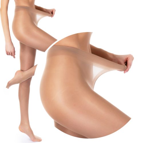  VISONE T-BAND Strumpfhose ohne Höschen, 15 den, dünn, eleganter Phänomennebel