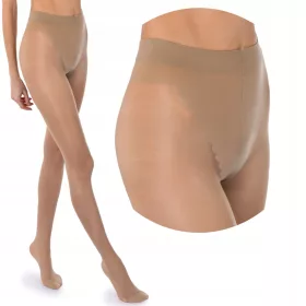    Visone dekorative BIKINI-Strumpfhose 15 den mit einem zarten Glanz von Phänomennebel