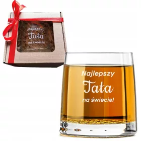    Whiskyglas als Geschenk für Papa zum Vatertag, Geburtstag, 18–99, Feiertage