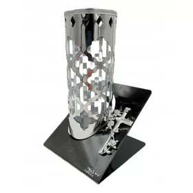    PARIS B LATERNENGRADLE mit Kreuz, exklusive Kerzenlaterne aus Metall