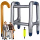  AUFBLASBARER BALLONLAUFER MIT STOCKPUMPE LUSTIGES GEBURTSTAGGESCHENK 18 40