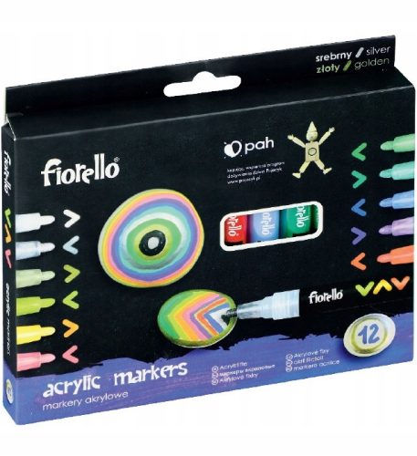  Fiorello Acrylmarker 12 Stück GR-1106