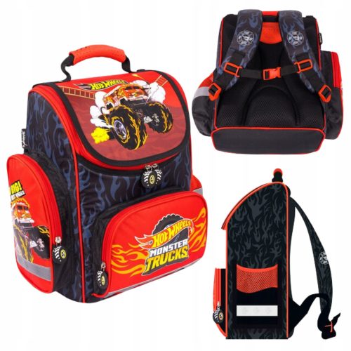  HOT WHEELS SCHULTASCHE FÜR EINEN JUNGEN MAJEWSKI MONSTER TRUCK