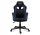  Huzaro Force 2.5 Blue MESH Gaming-Stuhl, schwarzer Stoff