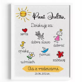    EIN GESCHENK FÜR TANTE VON DER KINDERGARTENSCHWESTER DES LEHRERS – FERTIGES GESCHENK