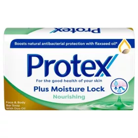    PROTEX Plus Moisture Lock Pflegendes, antibakterielles Seifenstück, 90 g