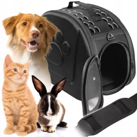  Cameleon Hundeschultergurt schwarz S/M 28 cm x 42 cm 32 cm