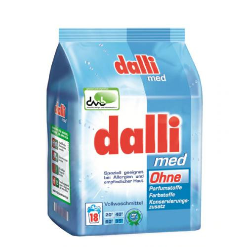  DALLI Med Waschpulver 18 Wäschen 1,215 kg
