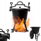 Jagdkessel Gusseisen 15L Topf Lagerfeuergrill groß