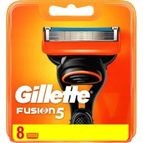  8x GILLETTE FUSION5 Klingeneinsätze, Gilettemesser