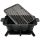  Grill mit regulierbarer Luftzufuhr 40 x 27 x 18 cm