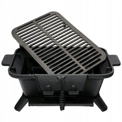  Grill mit regulierbarer Luftzufuhr 40 x 27 x 18 cm