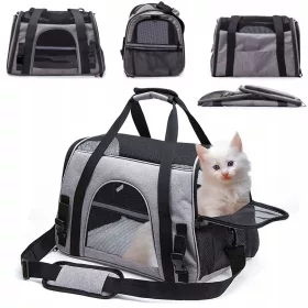  Jumi Transporter 22 cm x 45 cm x 37 cm Grautöne