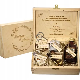    HOCHZEITSGESCHENK EHE ESSENTIAL Hochzeitsbox WEISS PREMIUM Geschenk
