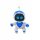  Astro Bot Maskottchen Plüschtier (mit 10 Aufklebern)