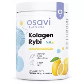   Kollagen Pulver aus Wildem Atlantikkabeljau mit Zitronenaroma - OSAVI