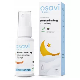   Melatonin-Spray 1 mg mit Passionsblumenextrakt, Schwarze Johannisbeere Geschmack
