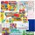  Komplette Colorino Interprint-Babyausstattung für Mädchen