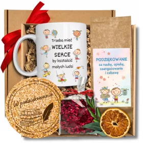    GESCHENKKORB ein Geschenk für eine Kindergärtnerin, eine Kindergärtnerin