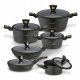  Starke Pro Dark Gold Aluminium-Topfset, 12-tlg.