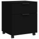  VidaXL 811521 Regal 1 x 1 x 1 cm schwarz