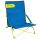  Spokey Panama Liegestuhl, Stahl, Blau und Marineblau