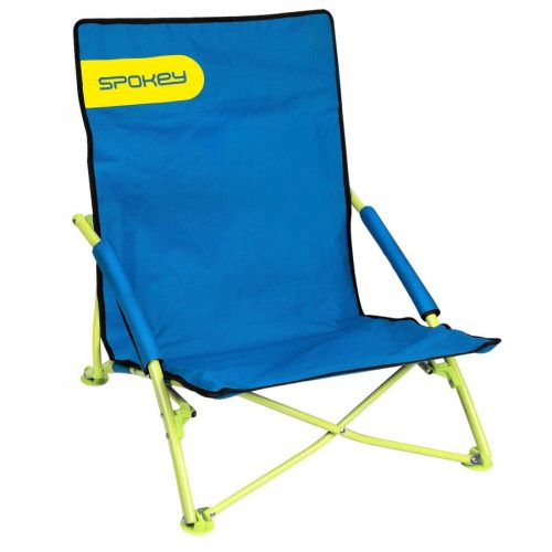  Spokey Panama Liegestuhl, Stahl, Blau und Marineblau