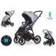  Kinderwagen VERA, großer Sitz, lange Fußstütze, bis 22 kg, 5-Punkt-Gurt