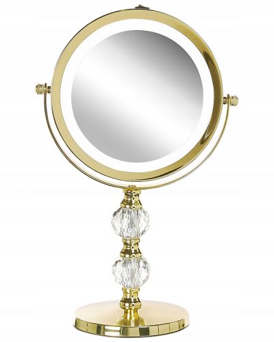  Beliani Wandspiegel, Kreis, 18 x 37 mm