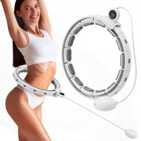  Hula Hoop mit Noppen Athler 114 cm weiß