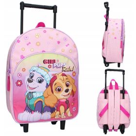    KOFFER PAW Patrol Girl Pups Rule SKYE EVEREST Rucksack mit Rollen