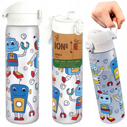  ION8 Wasserflasche für Kinder für SCHOOL KINDERGARTEN ROBOTS Wasserflasche