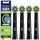  4x ORAL-B CROSS ACTION EB50 SCHWARZE ELEKTRISCHE ZAHNBÜRSTENKÖPFE