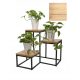  Blumenständer, Eckständer aus Metall für Blumen, Loft, 3 Blumentöpfe NEU