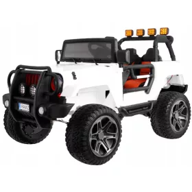  Monster Jeep 4x4 Weiße Batterie 2x12V/7Ah