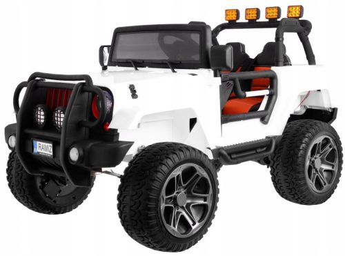  Monster Jeep 4x4 Weiße Batterie 2x12V/7Ah