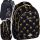 Schulrucksack HEAD GOLDEN FRENCHIE für Klasse 3+ in Schwarz-Gold