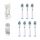  8 Stück Ersatzbürstenköpfe für EB_50cross action + 1 Universalhalter