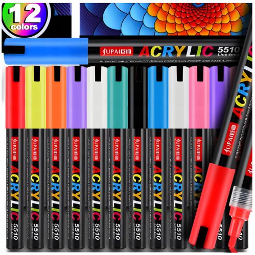  ACRYLMARKER, 24ER-SET, Marker, Marker, Marker, Jupai, wasserfest
