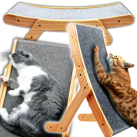    Niedriger Kratzbaum, hoher Kratzbaum, Bett, DexXer Kratzbaum bis 60 cm